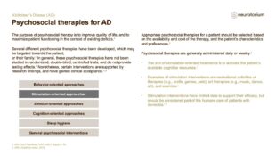 Alzheimers Disease – Treatment Principles – slide 23
